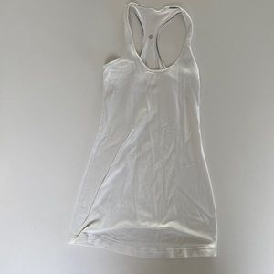 Lululemon white tank size 4